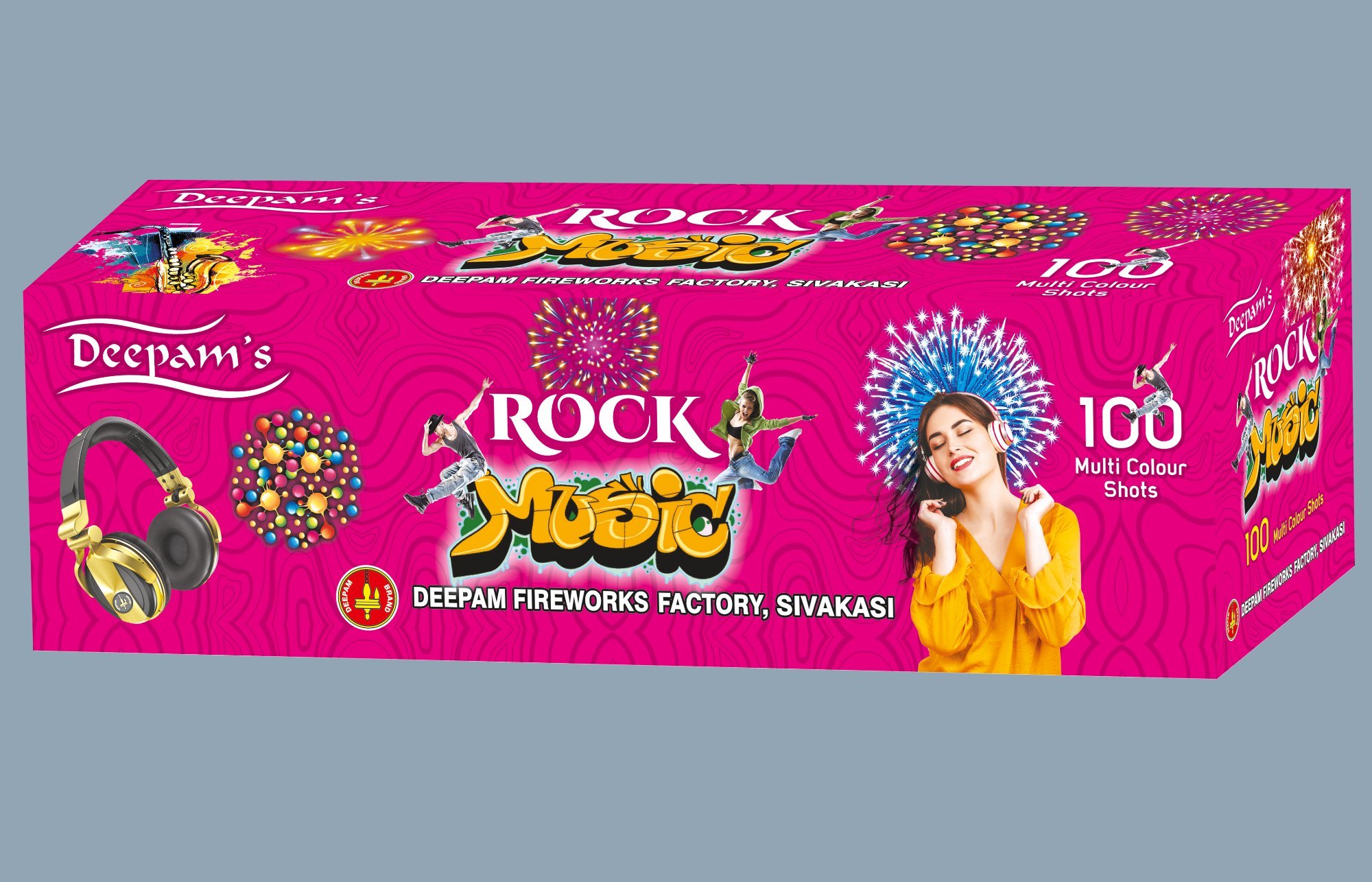 100 SHOT MULTICOLOUR