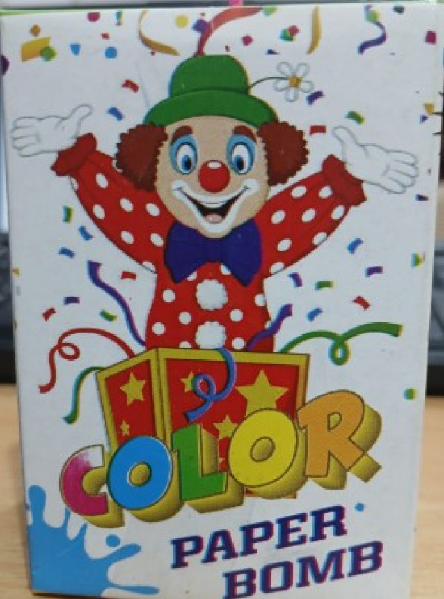 COLOUR PAPER BOMB